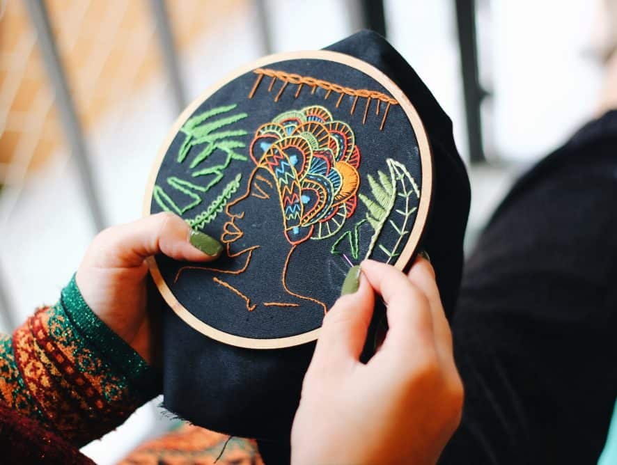 How to learn to embroider?